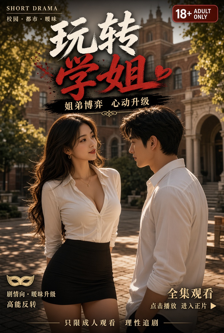 玩转学姐海报