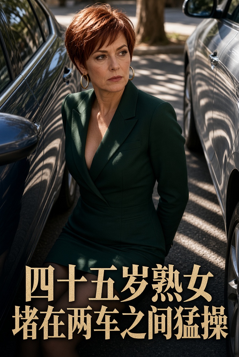 四十五岁熟女堵在两车之间猛操
